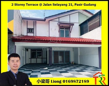 Pasir Puteh Jalan Selayang 21 Pasir Gudang Double Storey Terrace House