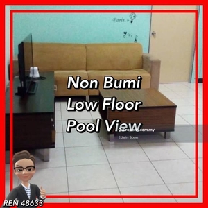 Pool view / Non bumi / Low floor