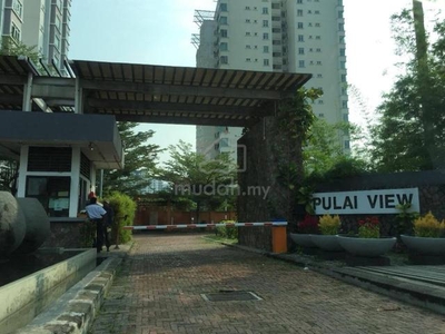 Pulai View Apartment Taman Kobena Tampoi/ renovate/ City view/ Fulloan
