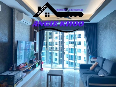 Quay west in Bayan Lepas 760sf Fully Furnished 2 Car park 2 BEDROOMS
