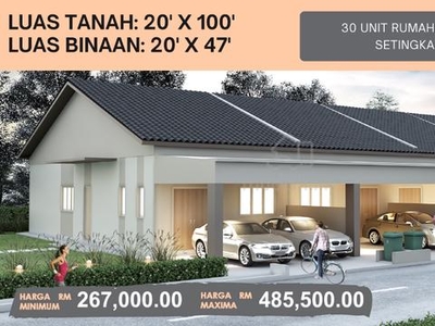 Rumah Teres Setingkat di Kampung Pandan 2, Kuantan.