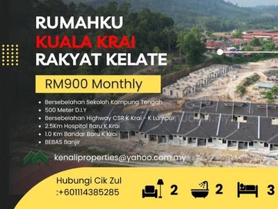 RumahKU Kuala Krai Rakyat KelateKU