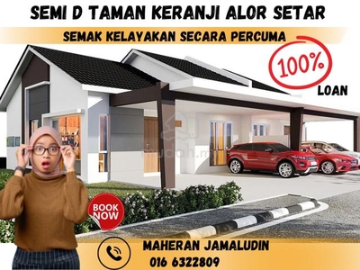 Semak Kelayakan Percuma!! Semi D Jalan Alor Mengkudu Alor Setar Kedah