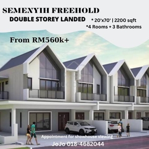 Semenyih FREEHOLD Landed House | Cheapest in town | Balcony design