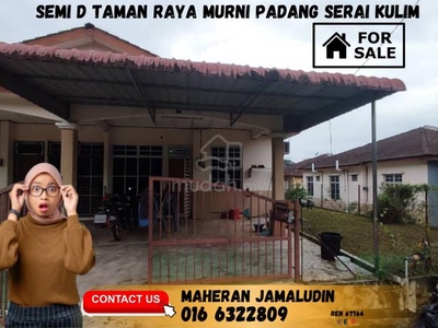 Semi D Murah Bawah Harga Pasaran!!! Taman Raya Murni | Kulim | Kedah
