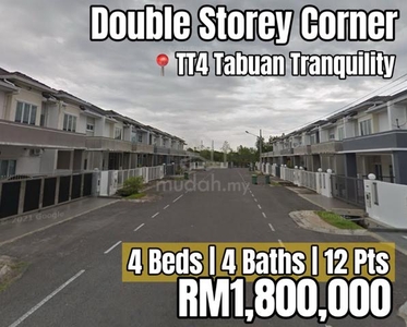 Tabuan Tranquility 12 Pts Double Storey Corner