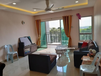 Apartment under bank value full loan unit hot area fully furnished