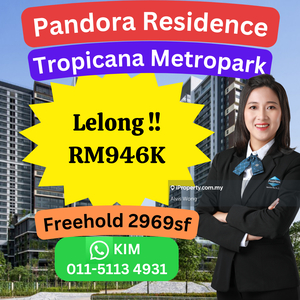 Cheap Rm654k Pandora Service Apartment @ Tropicana Metropark