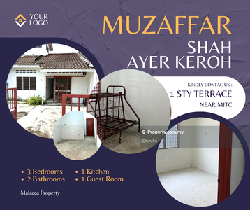 Good Price Rm2xxk Single Sty Terrace House Muzaffar Shah Ayer Keroh