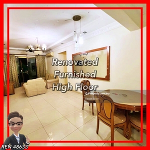 High floor / Furnished /Renovated