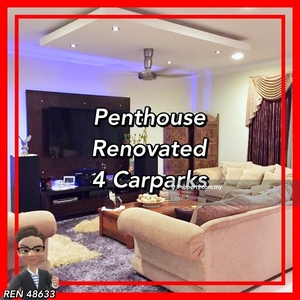Renovated / Penthouse / Freehold / 4 Carparks