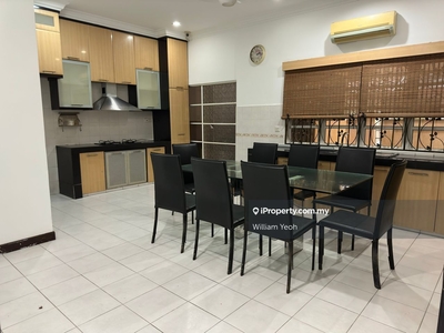 2.5 storey house with full furnished unit for Rent