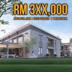 7th Mile Stakan Green phase 2 Townhouse For Sale