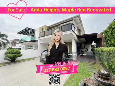 Adda Heights Maple Red Renovated 2 Storey Cluster House 4bed