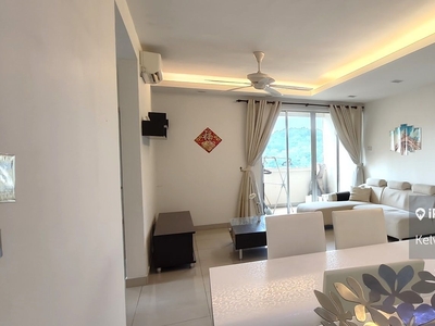 Aman Heights Partial Furnished Corner Unit For Rent