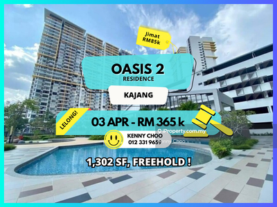 Bank Auction Save Rm85k Oasis 2 @ Mutiara Heights Kajang