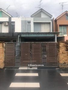 Caryota Square Jalan setia tropika 1.5 storey Terrace House For Sale