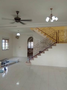 double storey semi-D house available for rent