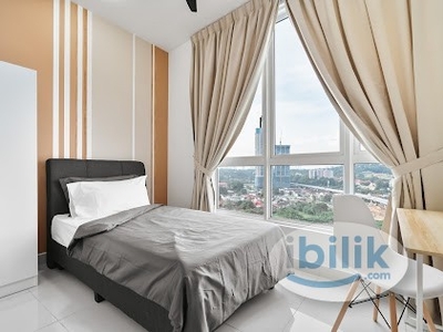 Exclusive Fully Furnished Private Medium Room, Walking Distance MRT Station