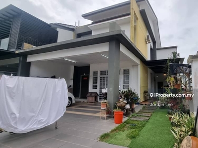Fortune Hill Kangkar Pulai Double Storey Cluster End Lot Renovated G&G