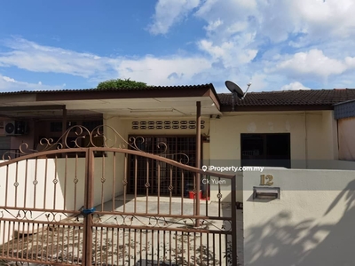 Freehold below market value landed house for sale at taman shatin ipoh