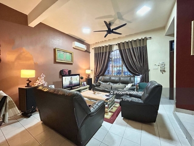 Full Loan Unit, Bandar Putra Kulai Jalan Merpati Double Storey Terrace