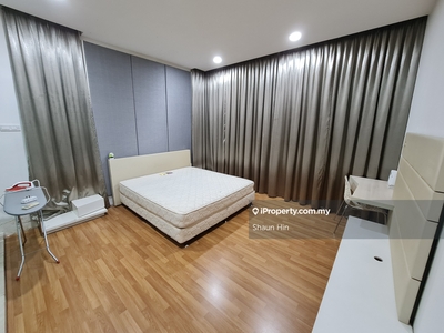 Fully furnished studio unit, Available now.