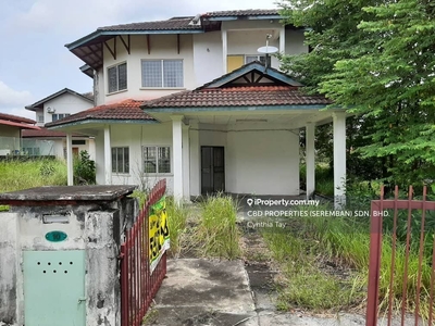 Huge bungalow with price of a terrace in Rasah Kemayan Seremban