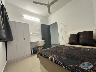 MIDDLE ROOM Pangsapuri Wira Fully Furnished Room For Rent (Taman Tun Perak)