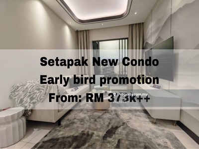 New launch Condo Setapak 373k early bird package