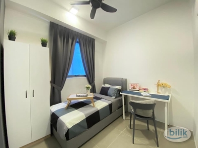 [ Opposite to MRT Jinjang] Fully Furnished Single Room for Rent at Suite Enesta, Kepong