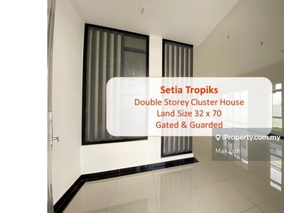 Setia Tropika, Cluster House, Gated & Guarded