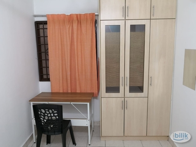 6 Min to MRT Single Room Fully Furnished with Aircond！Free Wifi, Water and Electric