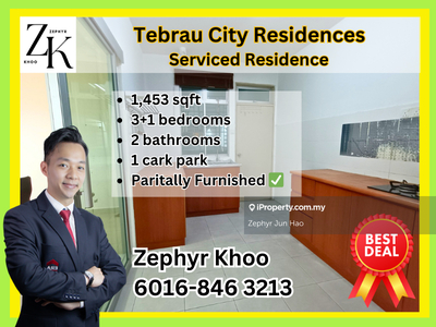 Tebrau City Residences Beside Aeon Tebrau Serviced Residence For Sale