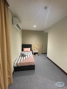 Zero Depo Room for Rent at Pudu City Centre Single Bed With Fully Furnished and AirCond