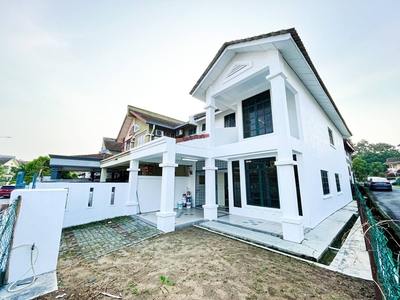End Lot Double Storey Terrace Jalan Suadamai Bandar Tun Hussein Onn Cheras Selangor For Sale