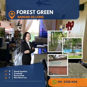 Low Density Green Forest Condominiums @ Bandar Sg Long For Sale