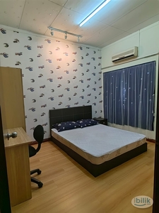 CHEAPEST FEMALE Master Room with Private Bathroom Fully Furnished at Putra Heights, Nearby Subang Jaya, One City, Main Place, USJ, Shah Alam