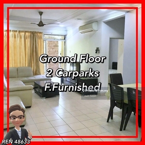 Ground floor / Fully furnished / 2 carparks