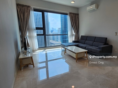 KLCC Facing 2 Bedrooms Vogue Suites One For Sale.
