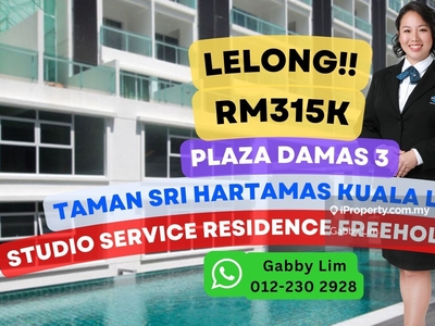 Lelong Super Cheap Studio @ Plaza Damas 3 Sri Hartamas Kuala Lumpur