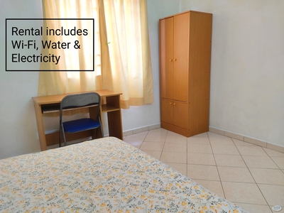 Medium Room for Rent at PJ Bayu Puteri, Prefer Chinese Female/ Male housemate
