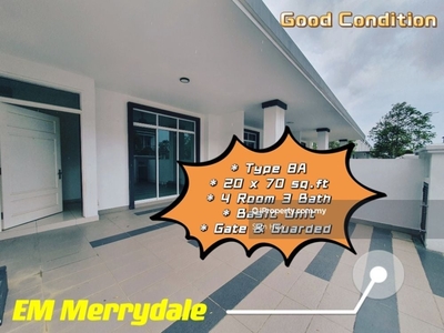 Merrydale Eco Majestic, 20x70sf, 4 Room 3 Bath, Basic Unit