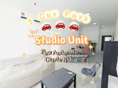The Only unit come with 3 Car Par Brand New Studio Unit