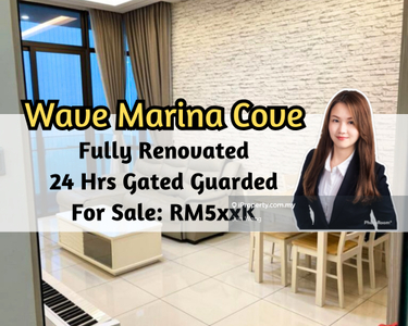 Wave Marina Cove, Fully Renovated, 24 Hrs Gated Guarded, 2 Car Park