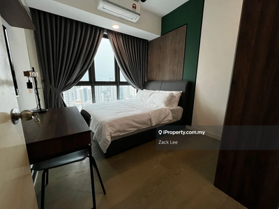 Zero deposit fully furnished clean room for rent @ The Ooak mont kiara