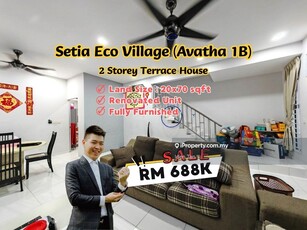 Avatha 1B Setia Eco Village Gelang Patah Double Storey Terrace House
