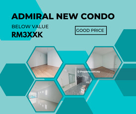 Below Value Brand New Condo Admiral Residence Kota Laksamana Melaka
