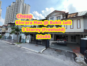 Cheapest In Market,3 Storey Terrace House @ Kinarara Mas , Bukit Jalil