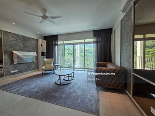 Fully furnished and renovated - high floor - new unit - Rm3000 only